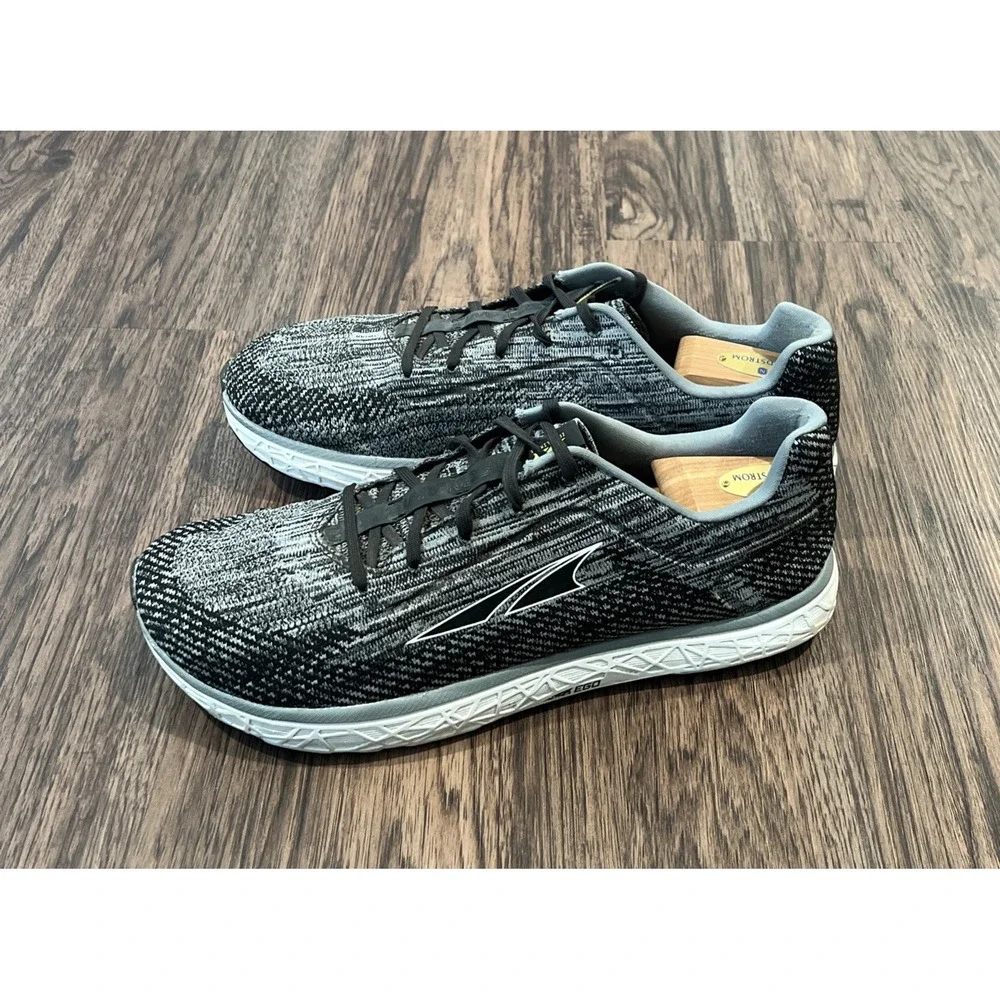 Altra Escalante 2 Shoes Mens 11.5 Gray Black Footshape Zero Drop Road Jogging